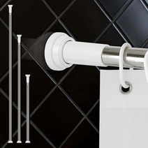 원형커튼압축봉 커튼봉 샤워 욕실 욕조 화장실 파티션, 120, 본상품선택