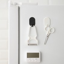 홈시그널 3M 무타공 강력 접착 심플 후크 10P, 화이트(10P) + 블랙(10P)