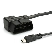 속도계 자동차 헤드업 디스플레이용 미니 USB 연결 케이블 OBD II 7 핀