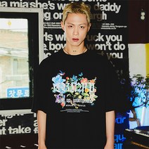 크럼프 플라워리 티셔츠 (CT0354-1)