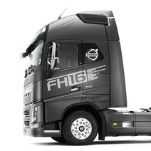 볼보 트럭 스티커 FH750 데칼스티커 한대분, 골드, 1개