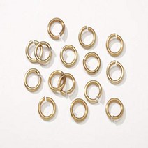 Jewelry Designer BG1017 Alum Jump Ring 10Mm Tr.Gold X135Pcs, 1