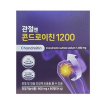관절엔 콘드로이친 1200 x 60정(1개월), 지성 관절엔 콘드로이친1200 (1, 상세페이지 참조