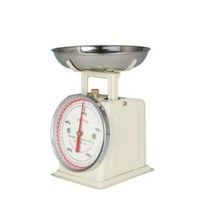 일본 덜튼 저울 스케일 500g 빈티지저울 레트로 아날로그 카페 인테리어 감성 소품, 아이보리