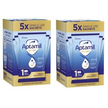 Aptamil Gold Pronutra Infant Sachet 압타밀 골드 프로누트라 분유 (0-6개월) 21gx5 2박스