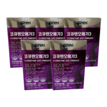 GNM자연의품격 코큐텐 오메가3 30캡슐 4개, 상세페이지 참조, 상세페이지 참조