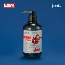 제이멜라 마블 아이언맨 테일러 퍼퓸 올인원워시 500ml, 6개