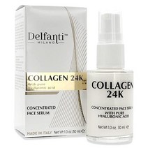 비타민앰플 모공 비타민C 씨 바르는앰플 세럼 Delfanti Milano u2022 COLLAGEN 24K 히알루론산이 컨센트레이트 페이스 Made in taly., 단일수량