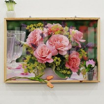 [바보사랑] 우드프레임액자_로맨틱로즈(대형)[꾸밈], 상세 설명 참조, 타입선택:이미지2