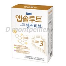 앱솔루트 현명한 엄마의 센서티브 분유 3단계, 280g, 6개