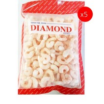 [더착한푸드]자숙새우살(100-200 240g) 5개 식자재마트 대용량 업소용 흰다리새우살 냉동수산물 수산물 흰다리 새우살
