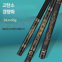 초경량 경질 민물 낚시대 바다 민장대, 5h 28부분19조5.4m(3칸)60g