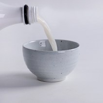 고백자 도자기 술잔 국산도자기 210ml, 1개
