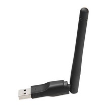 미니 USB 와이파이 어댑터 MT7601 802.11b/g/n 안테나 150Mbps 무선 수신기 동글 네트워크 카드 노트북 TV, 01 2dbi, 1개