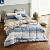 [헤지스홈]극세사 슬레잇[9온스] 퀼트이불 싱글