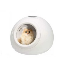 펫드라이기 강아지 고양이 털 건조기, 원형 건조박스상판구성(고양이둥지+음이온+오존)