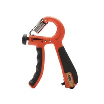 악력기 악력기 강도조절 그립 카운터 10~60kg, 오렌지