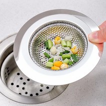 씽크대 싱크대 세면대 스텐 욕조 배수구 하수구 머리카락 거름망 7.3cm