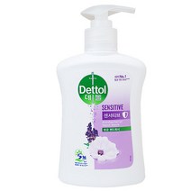 데톨 핸드워시 센서티브 본품 250ml, 4개
