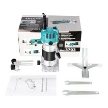 알루미늄 바디 전기 목공 트리밍 기계 구멍 뚫기 슬롯, 01 As shown_04 UK