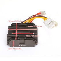 Areyou 샵 폴라리스 600 HO IQ Cleanfire EFI Dragon RMK 155 스위치 백 4012476 4012930 4013587 레귤레이터 정류기 전압