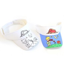 레디코 썬캡 만들기 세트 여름 패브릭 모자 재료 diy 키트 선캡 꾸미기 유아 단체 수업 행사 반제품 어린이집 돌봄, 어린왕자 썬캡