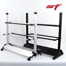 SRF 낚시대 거치대 로드 보관함 2종, 02.+SRF 낚시대거치대 FS-24(블랙)