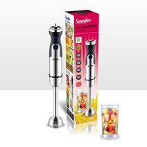 핸드 블렌더 1000W 고성능 식품 2 속도 4 블레이드 얼음 분쇄 주방 야채 과일 교반 선물 Sonifer 가정용 믹서 240, SF8092, 협력사, EU 플러그