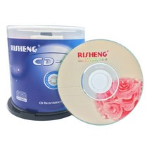 공씨디 공cd 공DVD 미니 CD 디스크 8CM 빈 3inch 225MB 24X 50 개/몫, 한개옵션0