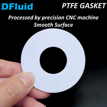 PTFE 가스켓 BSPP 플랜지 위생 실린더 플랫 링 5 6 8 10 12 15 18 20 30 mm 압력 게이지 개, 49 ID 12mm x OD 20mm_01 2MM