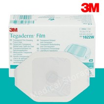 3M 테가덤 1박스(사이즈선택)투명 멸균 드레싱밴드 방수반창고 타투필름 Tegaderm, 10x12 1626w 50장