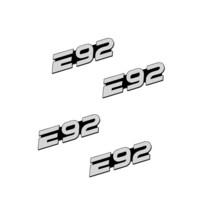 자동차 스타일링 오디오 BMW E87 E90 E46 E60 E70 G30 X X3 X5 X6 X7 스피커 배지 스티커 엠블럼, 08 for E92 4pcs
