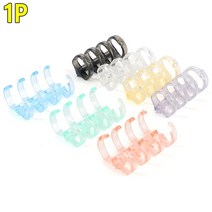 공시생용 4구 분철용 파스텔컬러 스프링제본링 바인드 보존문서, 파랑