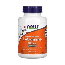나우푸드 L-아르기닌 더블 스트랭스 1000mg 120 Tablets, 7 마카 500mg 250정