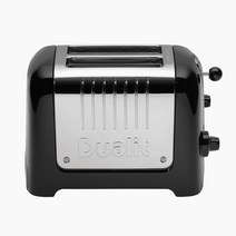 Dualit Lite 토스터기 토스트기, 블랙
