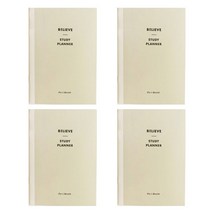 페이퍼리안 빌리브 1개월 스터디플래너 4p, 오트밀