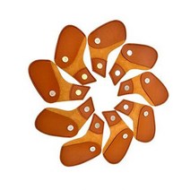 지우홀딩스 아이언커버 9개세트 퍼터커버 헤드커버, 브라운