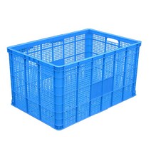 사과박스 배 플라스틱 상자 계육 의류 물류 대형 화물, 520 바구니 외경 510x355x310하얀색