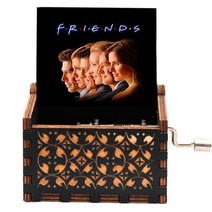 신혼부부오르골 미스터션샤인 오르골 뮤직박스 골동품 나무 조각 핸드 크랭크 뮤직 박스 쥬라기 공원 테마 여왕 생일 크리스마스 선, 33 F.R