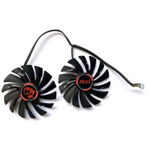 새로운 95MM PLD10010S12HH 4PIN GTX1080 냉각 팬 MSI GeForce GTX960 게임 100ME 980Ti 950 2G 비디오 카, 01 PLD10010S12H