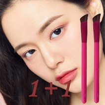 1+1아이브로우펜슬 아이브로우 브러쉬 헤어라인붓 메이크업브러쉬, 아이브로우 브러쉬*2