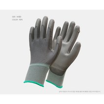 서준산업안전 수입 PU장갑 팜피트 1켤레, PU팜피트 회색 S (10개 단위로 구매해 주세요), 1개