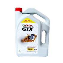 캐스트롤 GTX SP C3 5W30 6L 디젤 엔진오일, 1개, 캐 GTX 5W30_6L @