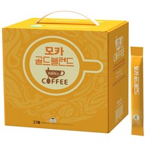 모카 골드블렌드 믹스커피 250T, 250개입, 1개