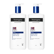 뉴트로지나 끈적이지 않는 데일리 바디로션 450ml x 2개