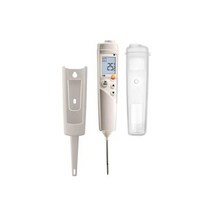 Testo 106 디지털 방수 식품 코어 자동 홀드 온도계 0563, 한개옵션0