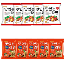 삼양 맛있는라면 5개+맛있는라면해물맛 5개, 0개