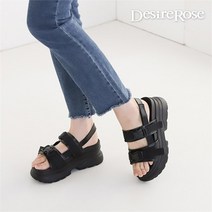 디자이어로즈 디자이어로즈 여성 더블 청키 샌들 7cm (8789994)