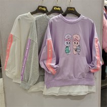 신디키즈 (마지막찬스!! 이런 가격이면~~ 망설이면 품절!!) 에스더버니 심플리 맨투맨 CIMS22S03 - 7954