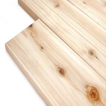 아이베란다 편백나무 원목 목재재단 선반 방부목 목재 나무, 통원목 18x120x590mm